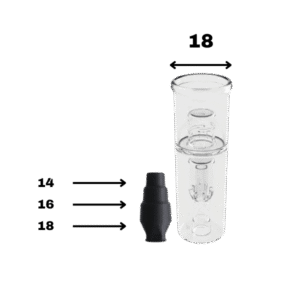 באבלר זכוכית ומתאם 14-18 מ"מ לוופורייזר לגאסי פרו 2